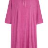 Bad & Strandklader Damella | Poncho Lysekil - Fuchsia