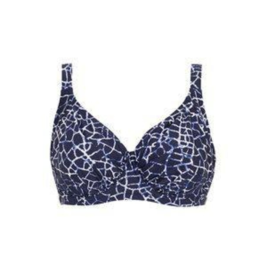 Bad & Strandklader Damella | Bikinitop - Navy