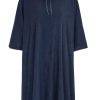 Bad & Strandklader Damella | Poncho Lysekil - Navy