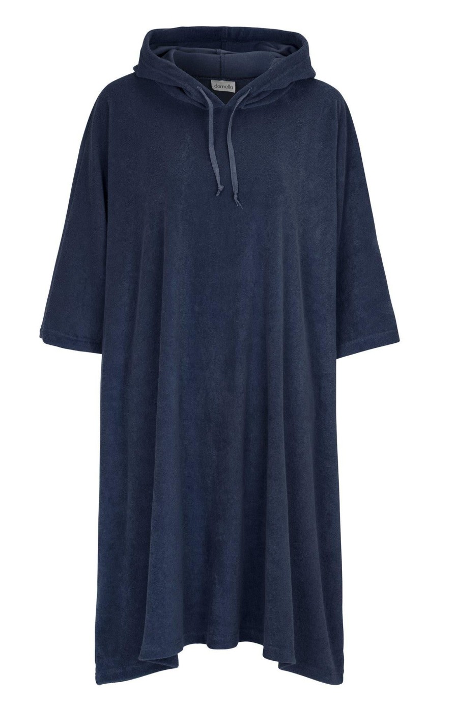 Bad & Strandklader Damella | Poncho Lysekil - Navy