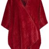 Sov & Mysklader Damella | Poncho - Ruby Red