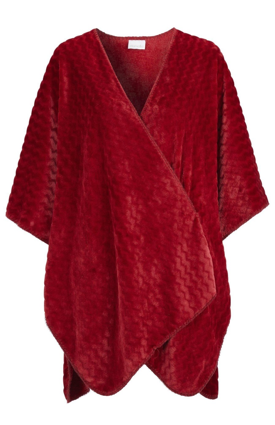 Sov & Mysklader Damella | Poncho - Ruby Red