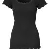 Underklader Damella | T-Shirt - Black