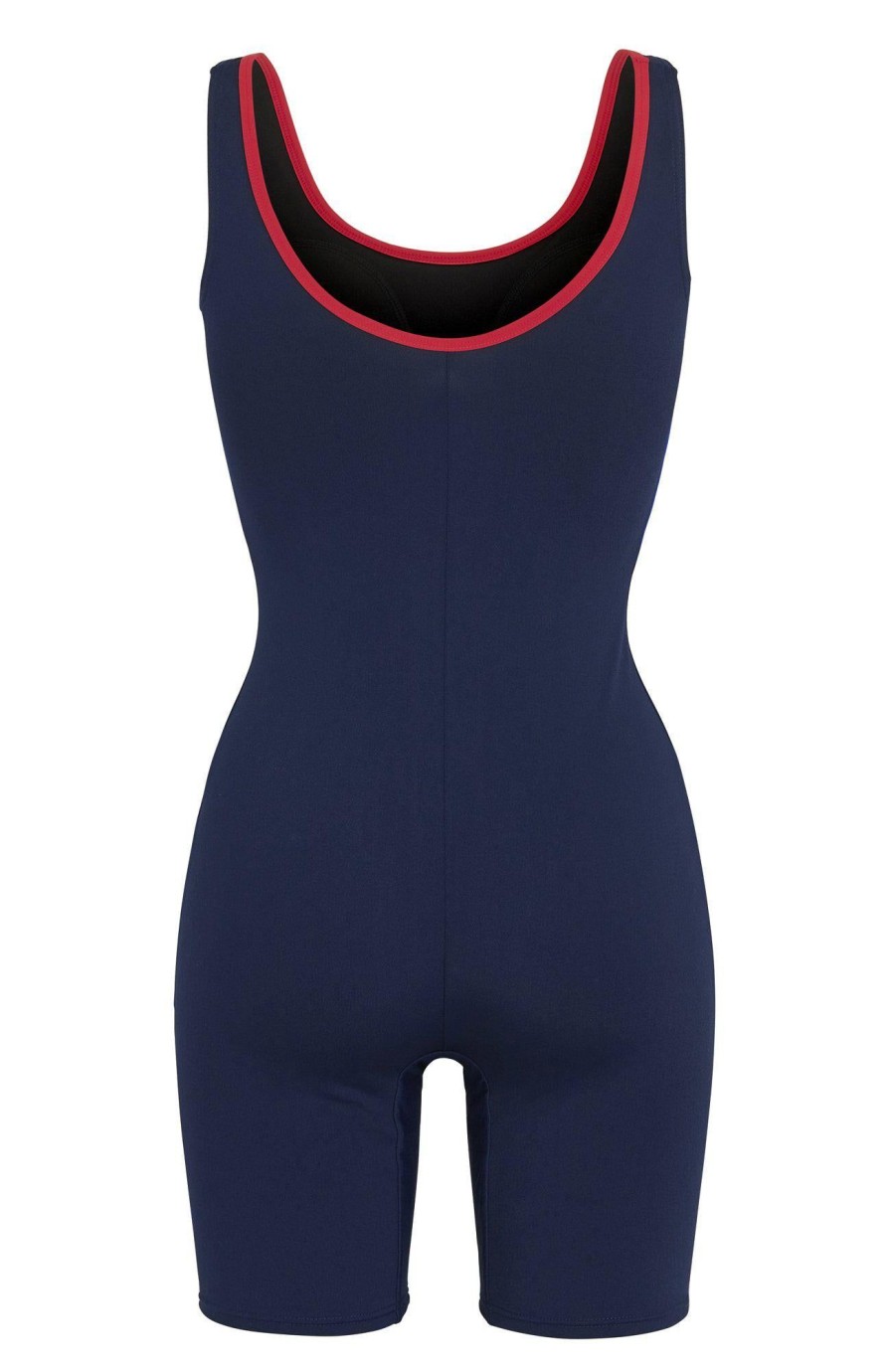 Bad & Strandklader Damella | Baddrakt - Cindy - Navy/Red