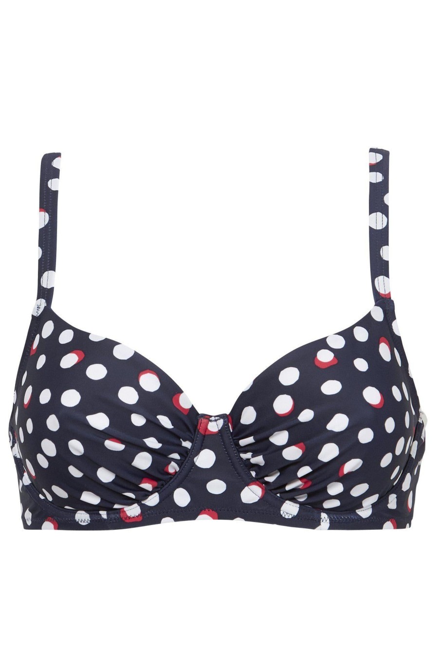 Bad & Strandklader Damella | Bikini-Bh - Navy