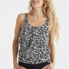 Bad & Strandklader Damella | Tankini - Cate - Black/White